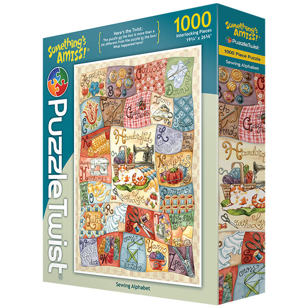 Sewing Alphabet - 1,000 Pieces