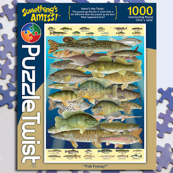 Fish Frenzy! Jigsaw Puzzle – PuzzleTwist