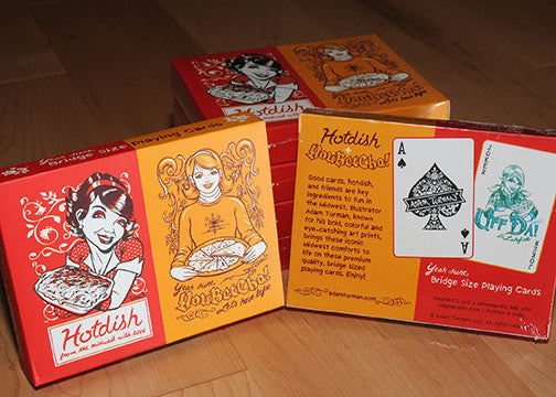 Hotdish/YouBetCha Bridge Size Playing Cards