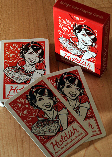 Hotdish/YouBetCha Bridge Size Playing Cards