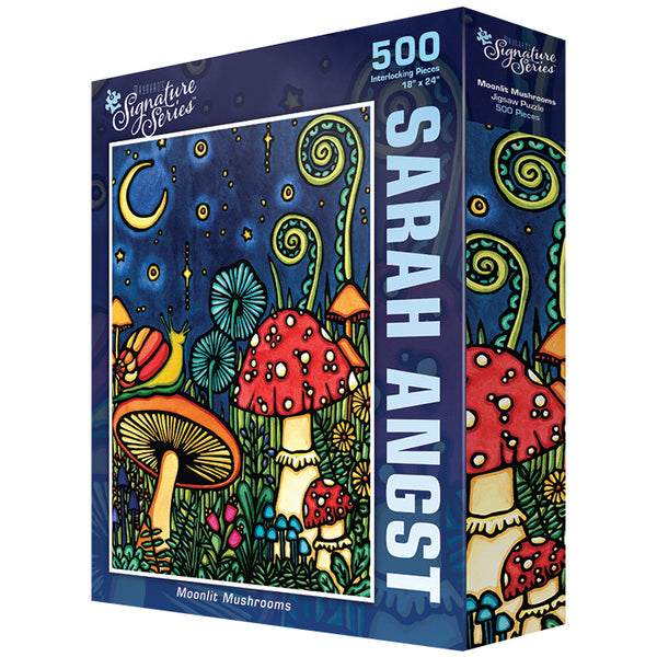 Moonlit Mushrooms