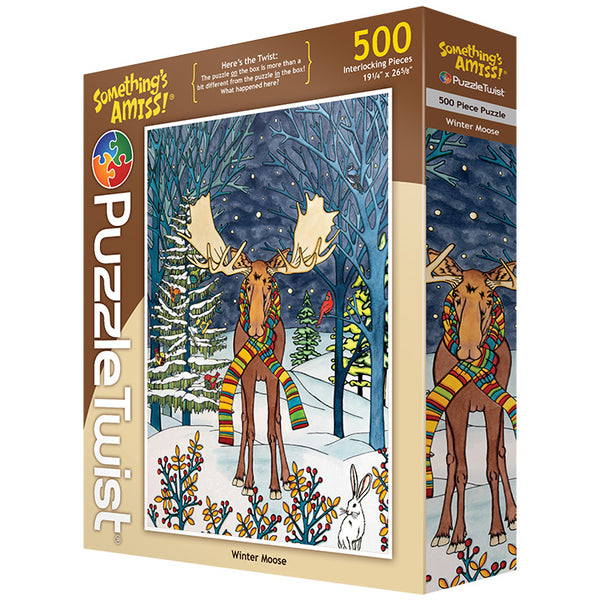 Winter Moose