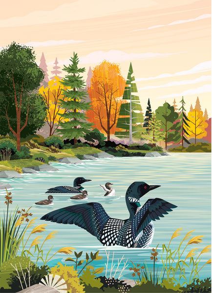 Loons on the Lake
