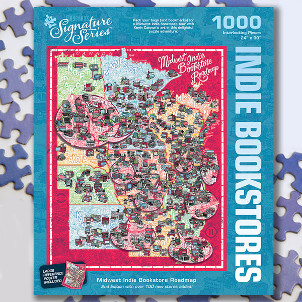 Midwest Indie Bookstore Roadmap - 2025