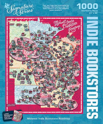 Midwest Indie Bookstore Roadmap - 2025