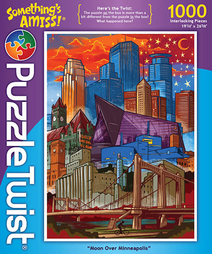 Moon Over Minneapolis Jigsaw Puzzle – PuzzleTwist