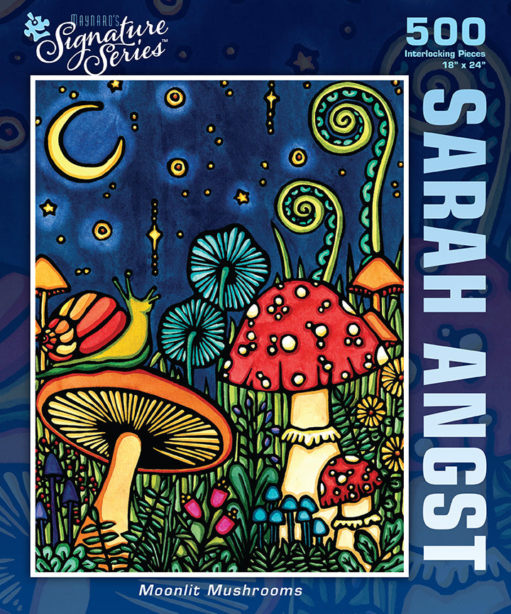 Moonlit Mushrooms