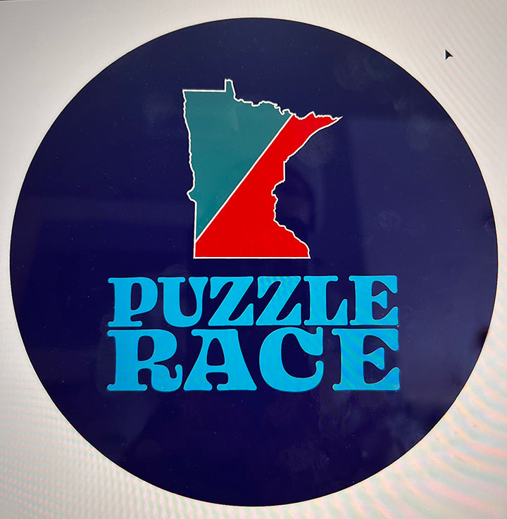 Copy of Puzzle Race - Minnesota - Red and Teal