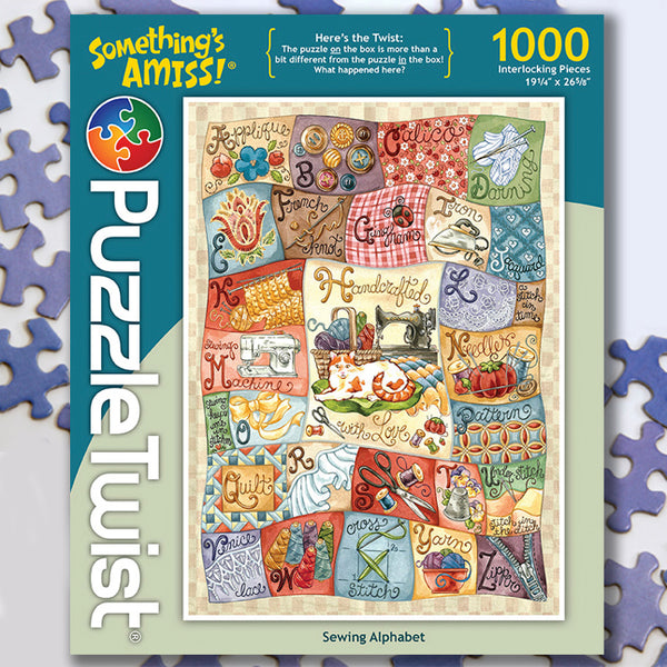 Sewing Alphabet - 1,000 Pieces