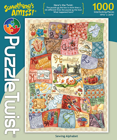 Sewing Alphabet - 1,000 Pieces