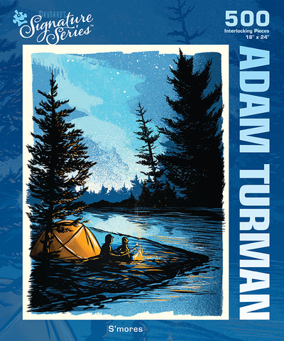 Boundary Waters Canoe Area Jigsaw Puzzle - 500 Piece Minnesota Wilderness Scene By Adam Turman