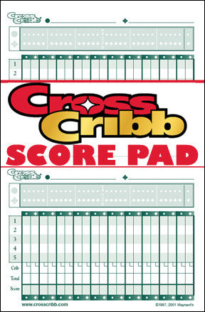 CrossCribb Score Pad