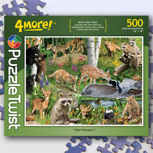 Wild Wonders 500 Piece