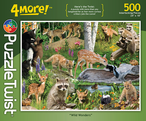 Wild Wonders 500 Piece